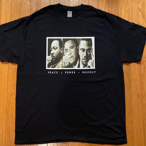 New unisex “ Peace, Power, Respect “ tee - Picture 5 of 6
